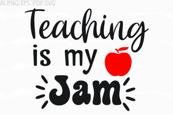 About Teaching is My Jam Svg Graphic: Graphics & Crafts Brand Review