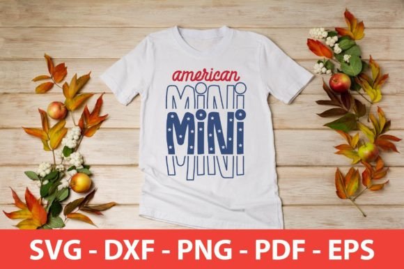 American Mini Svg: Graphics for Crafts and Content