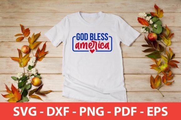 God Bless America Svg Shirt: Graphics for Crafts