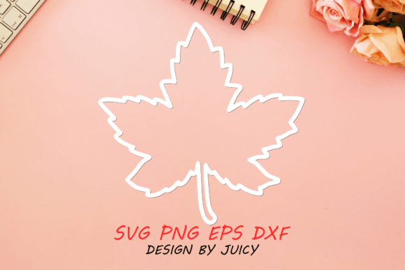 Maple Leaf Outline Svg for Cricut