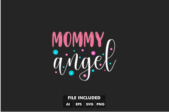 Mother Day Floral SVG T-Shirt Graphics for Crafts